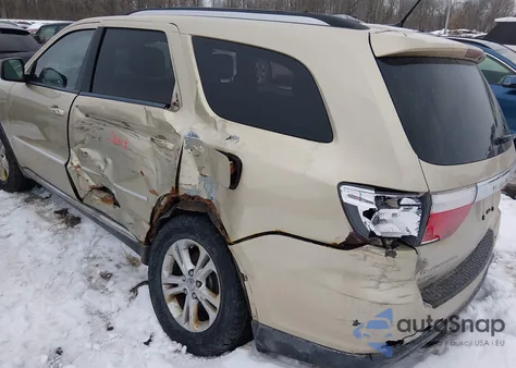2012 Dodge Durango Crew z USA, uszkodzony, nr VIN 1C4RDJDG9CC158011